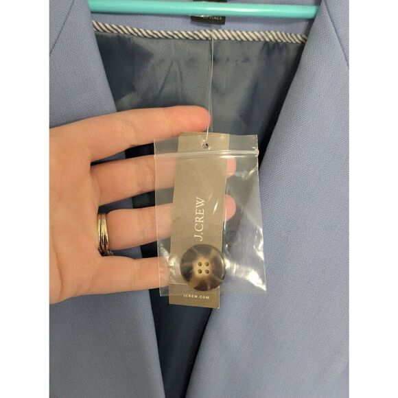 NWT J.Crew Willa Blazer in Dark Seaside Italian City Wool Blazer - Size 22 - Picture 10 of 12